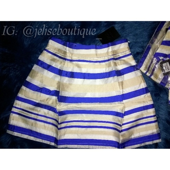 Opus London Stripe Circle Skater Skirt - Picture 1 of 4